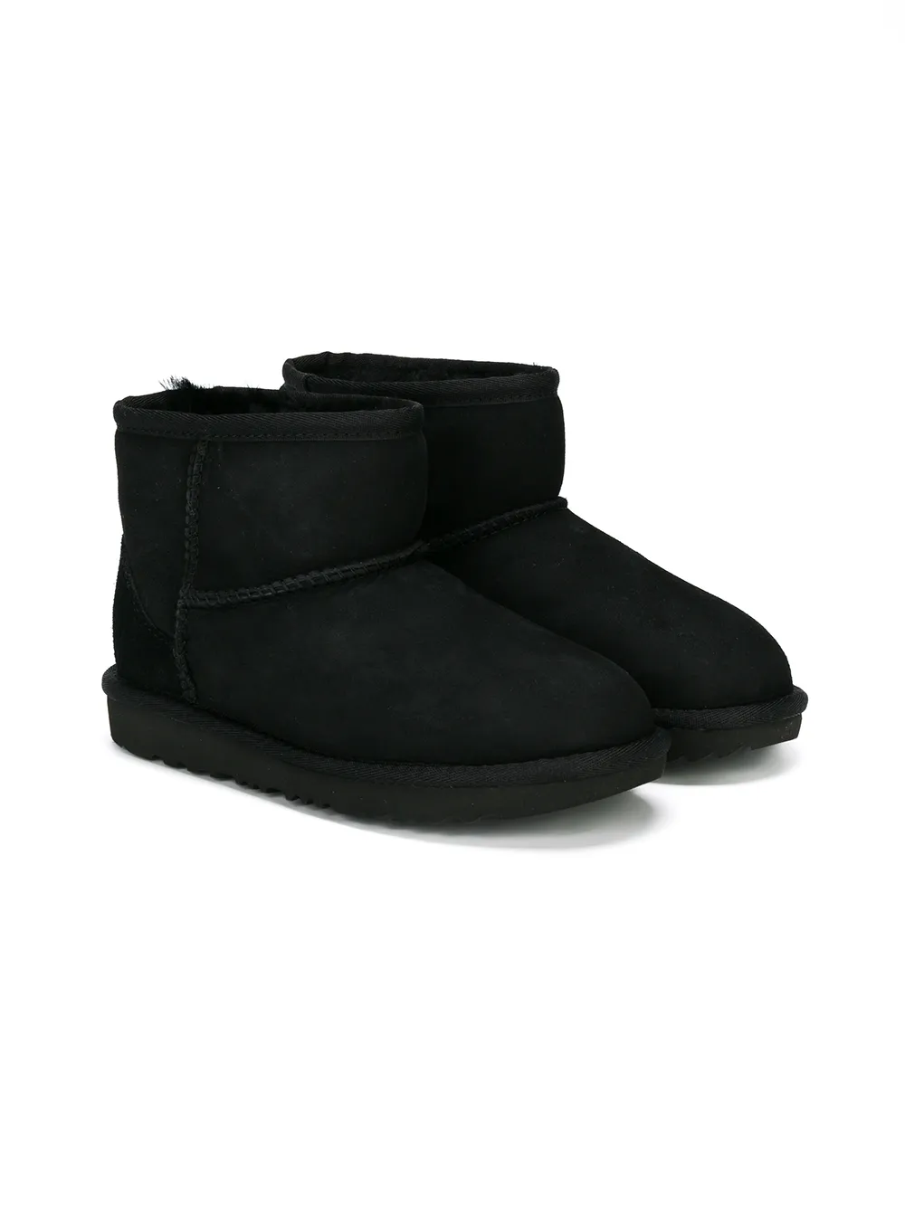 UGG Kids short snow boots Black