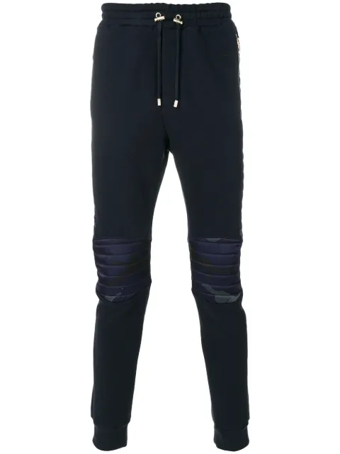 Balmain camouflage panel trackpants