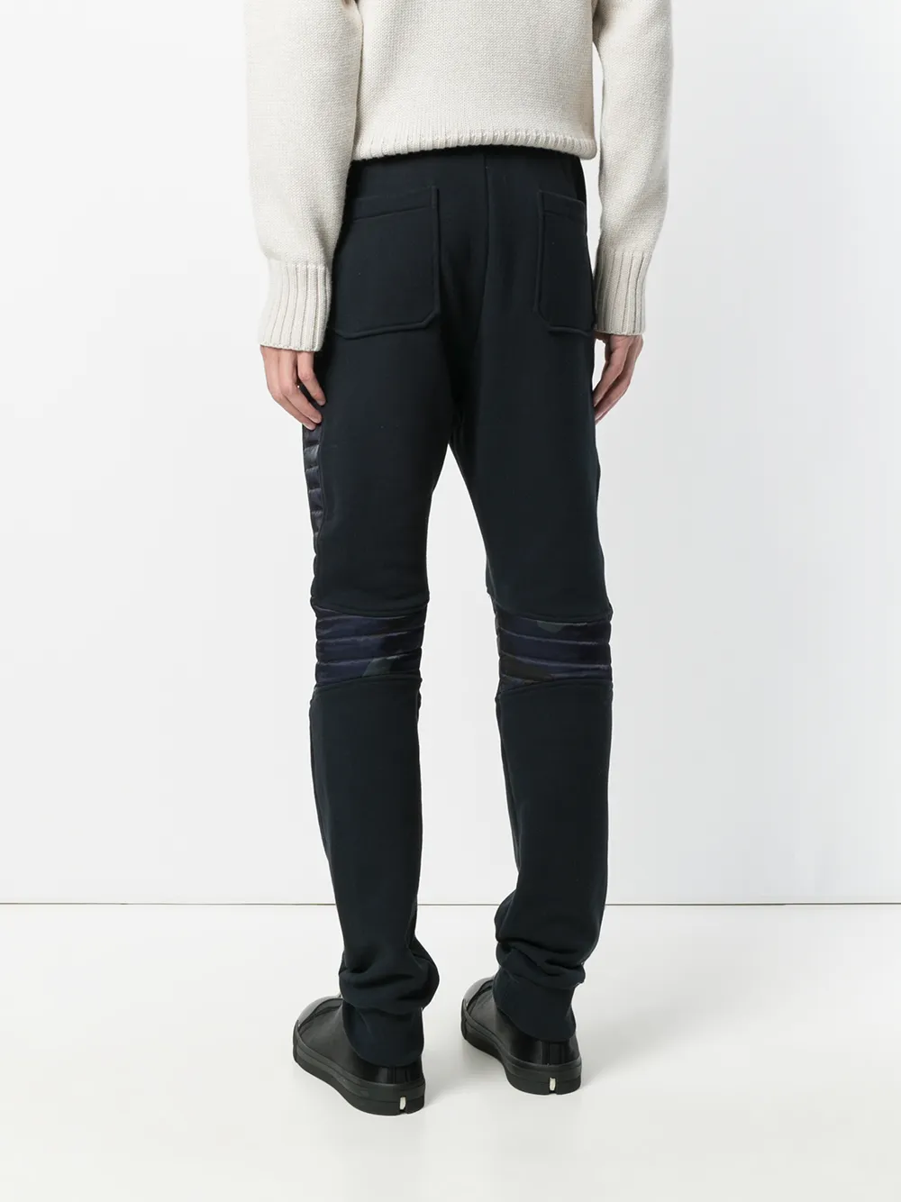 Balmain Camouflage paneel joggingbroek Blauw