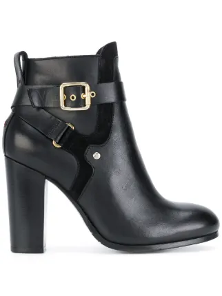 tommy hilfiger statement buckle boots