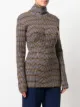 Stella McCartney checked turtleneck