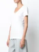 Adam Lippes T-shirt met V-hals