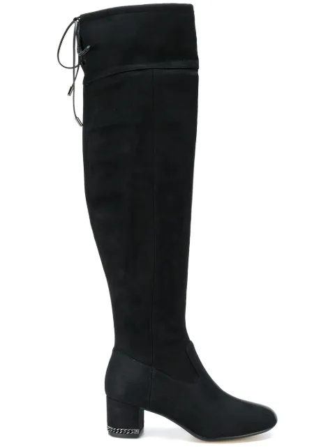 MICHAEL MICHAEL KORS Women'S Jamie Suede Over-The-Knee Boots in Black | ModeSens