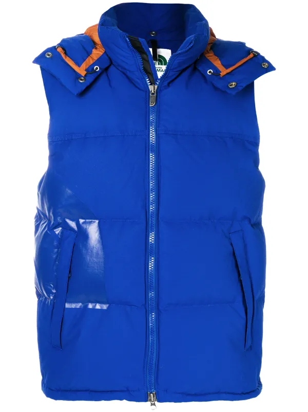 the north face hooded gilet