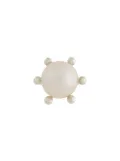 E.M. pearl embellished earring - Metallic