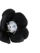 E.M. crystal stud flower earring