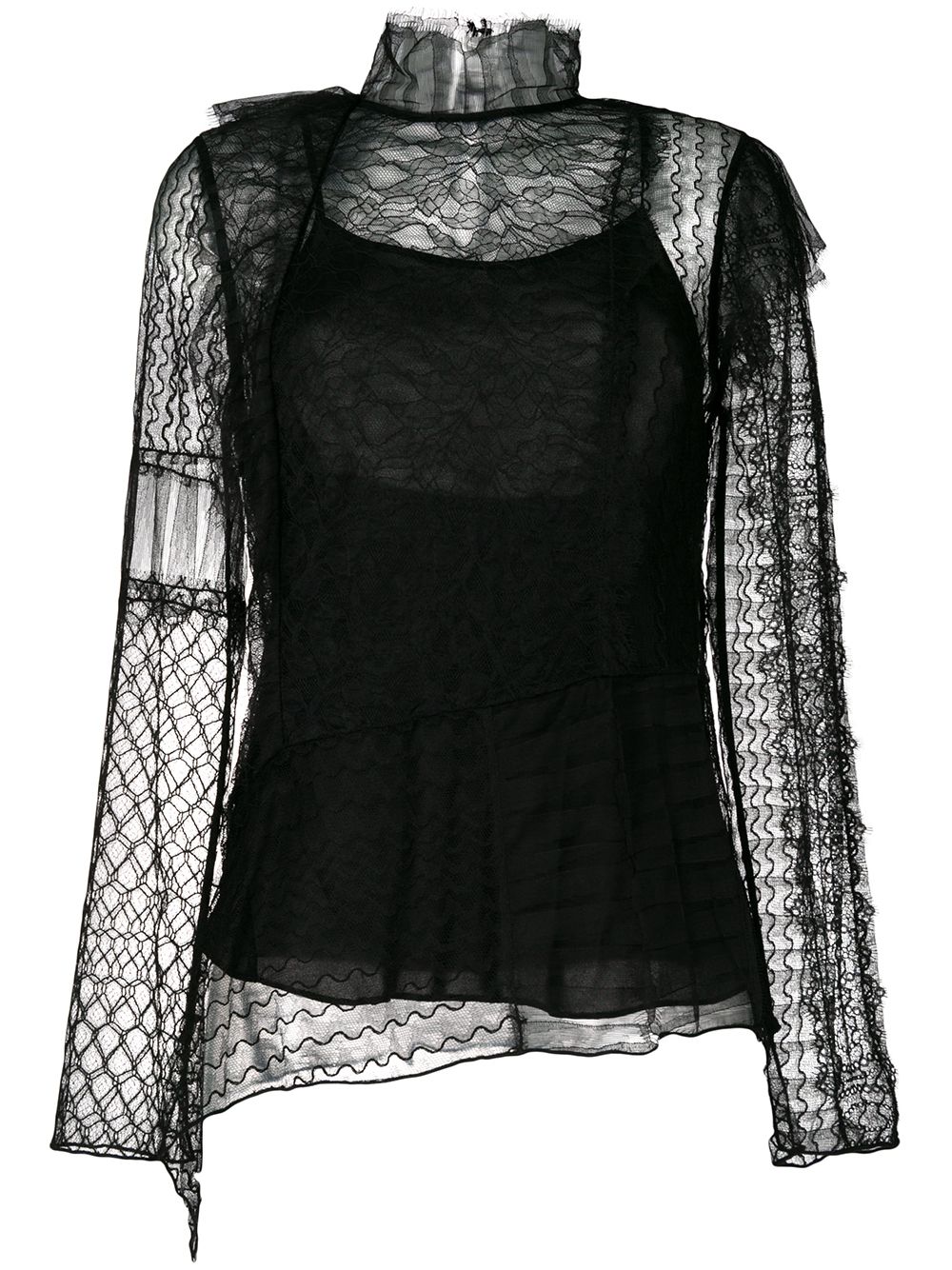 3.1 Phillip Lim Lace Embroidered Top - Farfetch