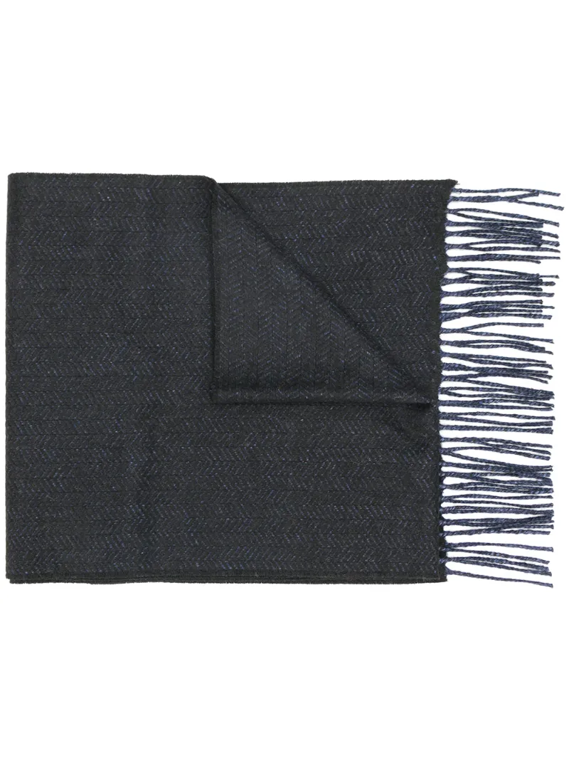 шарф с бахромой Canali