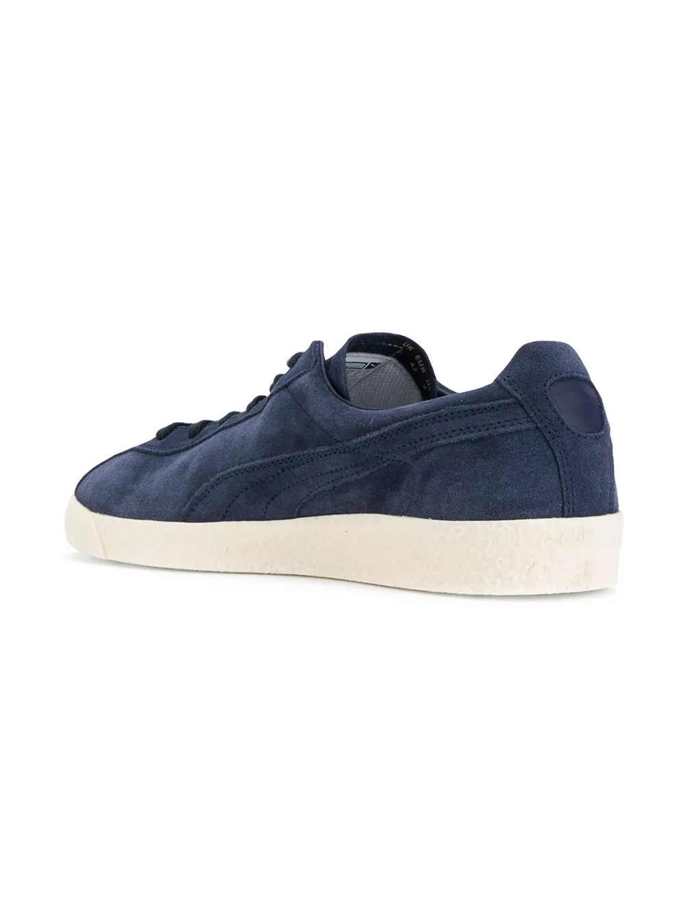 PUMA lace up contrast sneakers Blue