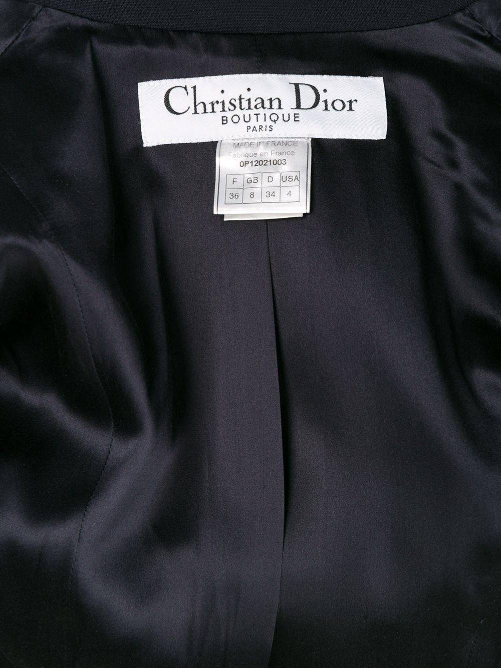 Dior 2000s Pre-owned Braided Detail Skirt Suit - Blue