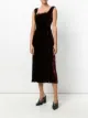 Image 2 of Christian Dior pre-owned sleeveless velvet dress