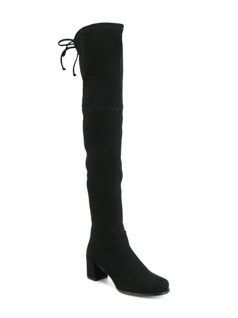 stuart weitzman black thigh high boots