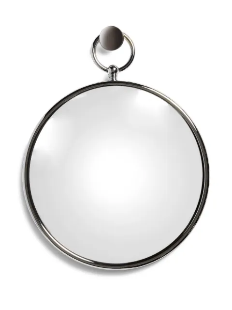 Fornasetti Magic chrome-framed circular mirror