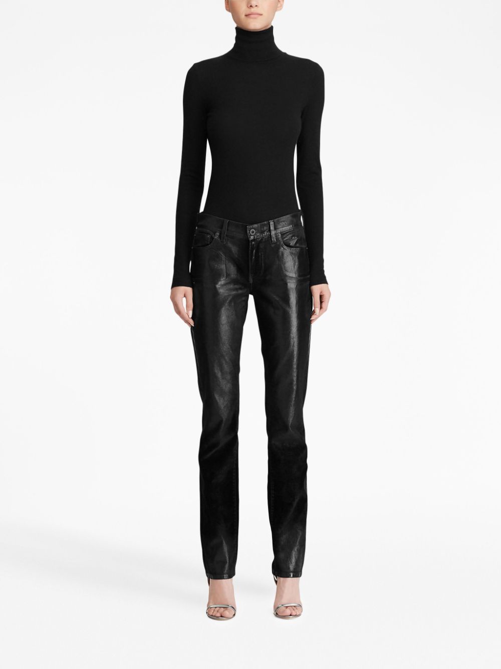 Ralph Lauren Collection turtleneck jumper - Black