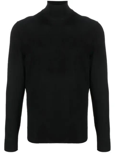 Drumohr fine-knit roll neck sweater