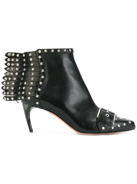alexander mcqueen boots studs