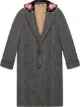 Image 1 of Gucci Herringbone coat with embroidery
