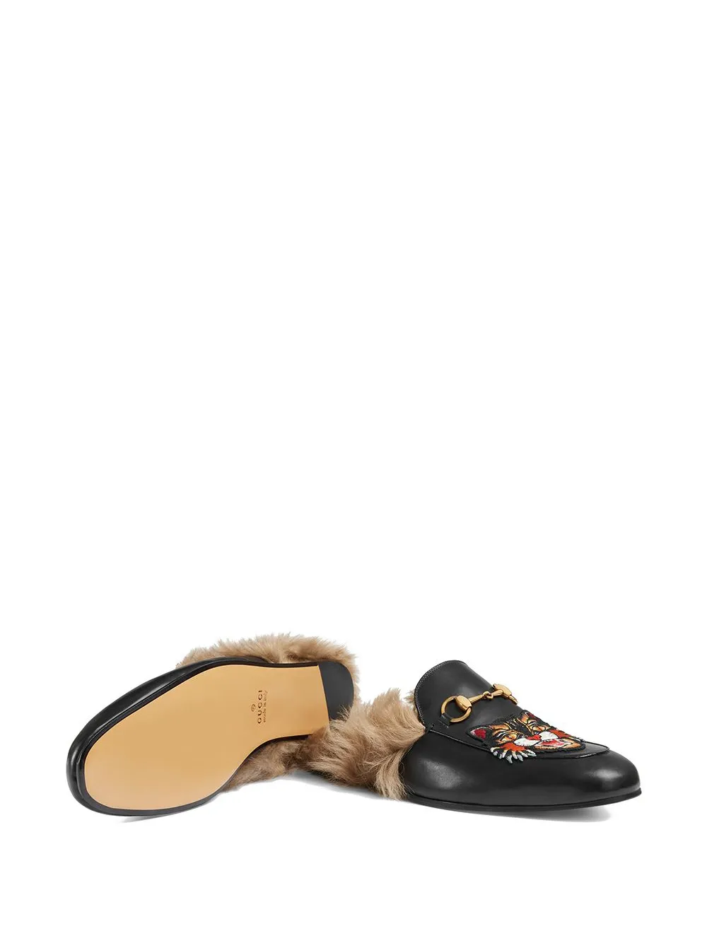 gucci princetown angry cat