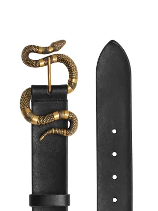 gucci snake buckle belt