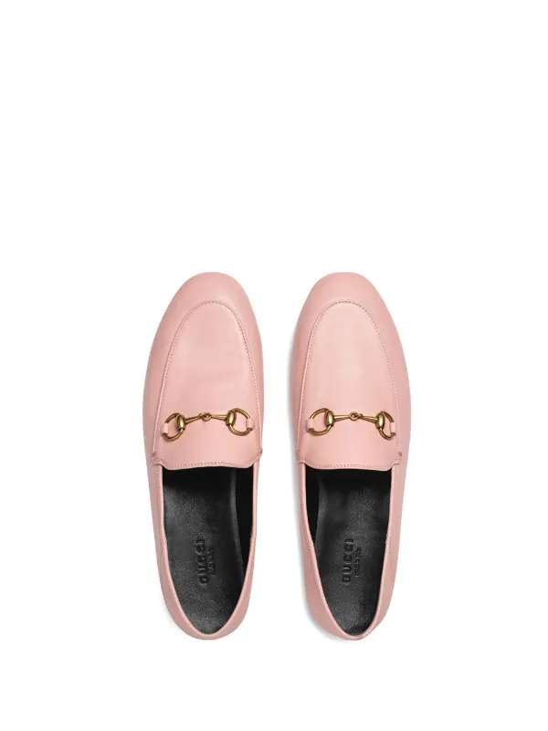 light pink gucci loafers