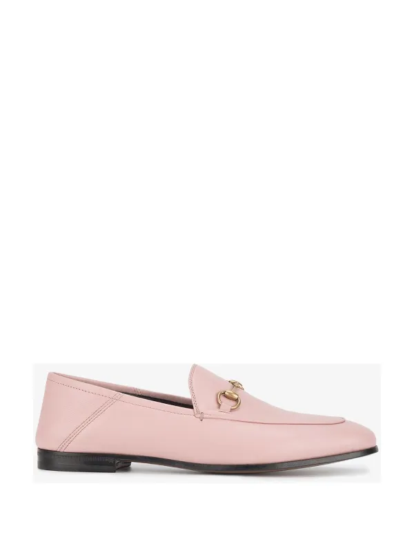 pink gucci loafers