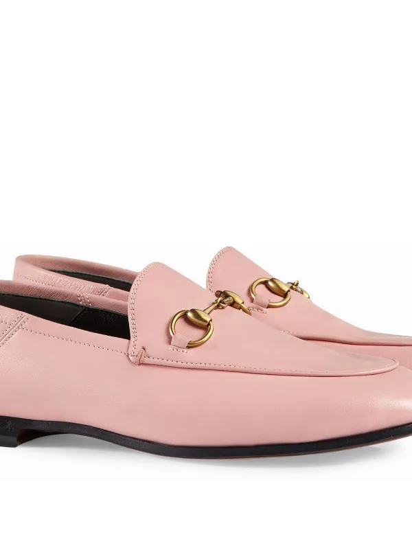 Mocassini Gucci in Pelle Rosa taglia 37.5 EU - 22219341