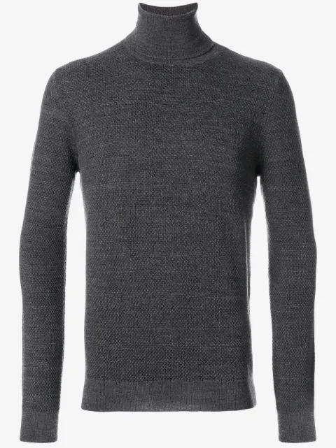 Zanone roll neck sweatshirt
