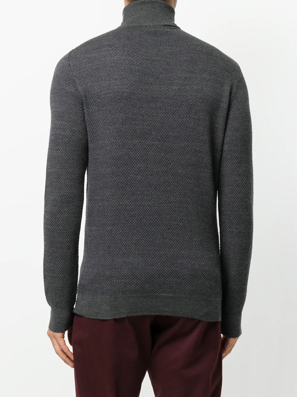 Zanone roll neck sweater Grijs