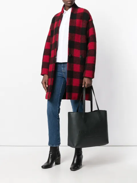 burberry embossed tote