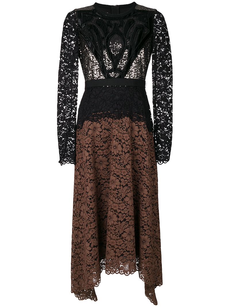 кружевное платье  Antonio Marras