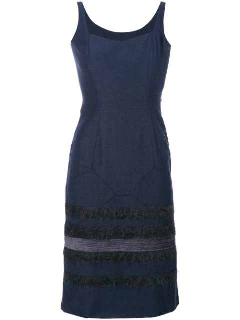 John Galliano Pre-Owned panelled midi dress