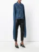 Y/Project denim jacket with exaggerated sleeves