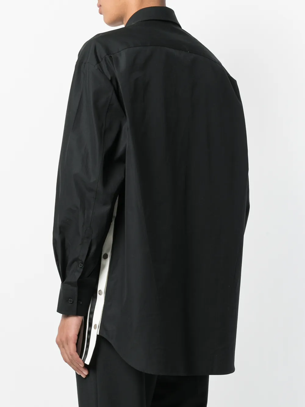 neil barrett 纯色纽扣衬衫