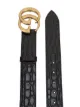 Gucci double G buckle belt