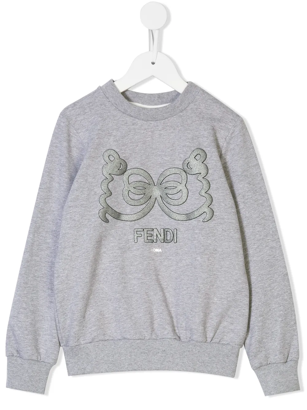 Fendi Kids толстовка с логотипом Fendi Kids толстовка с логотипом