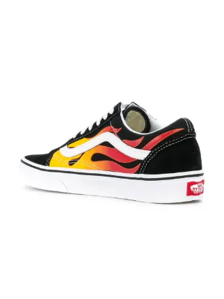 vans flame old school vans flame old school