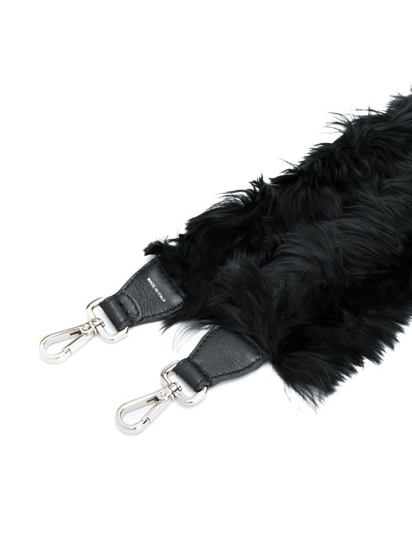 fur bag strap