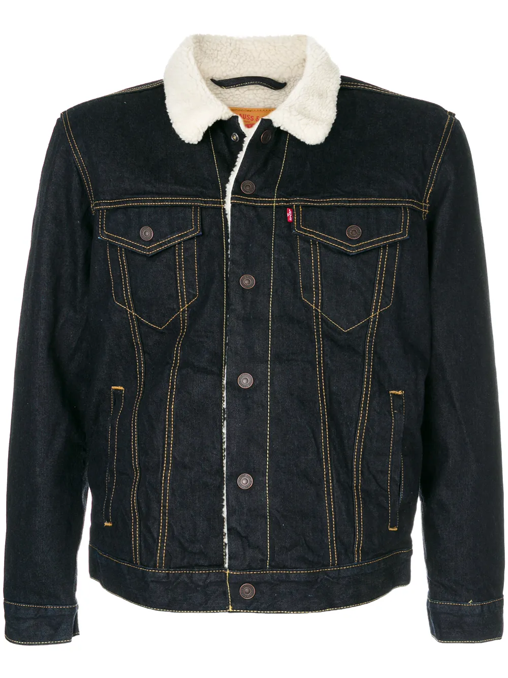Levi's shearling denim jacket | Blue | Image 1