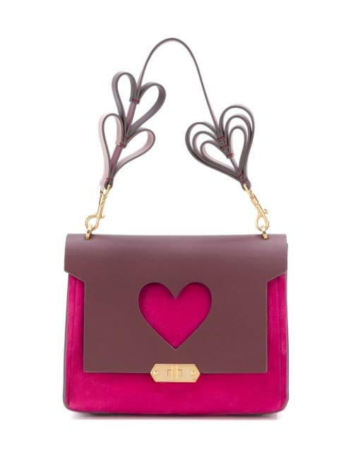 Anya Hindmarch Bathurst heart XS bag $837 - Shop AW18 Online - Fast ...