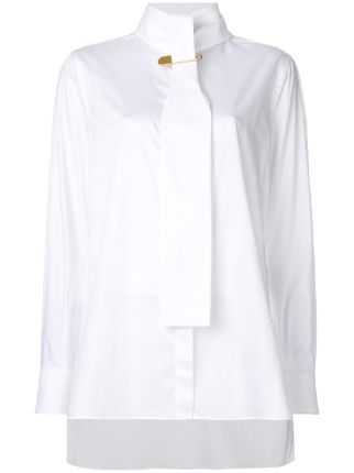 all white burberry shirt