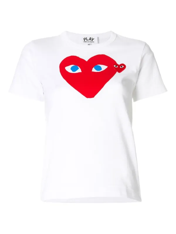 Comme Des Garçons Play ハートロゴ Tシャツ 通販 - FARFETCH