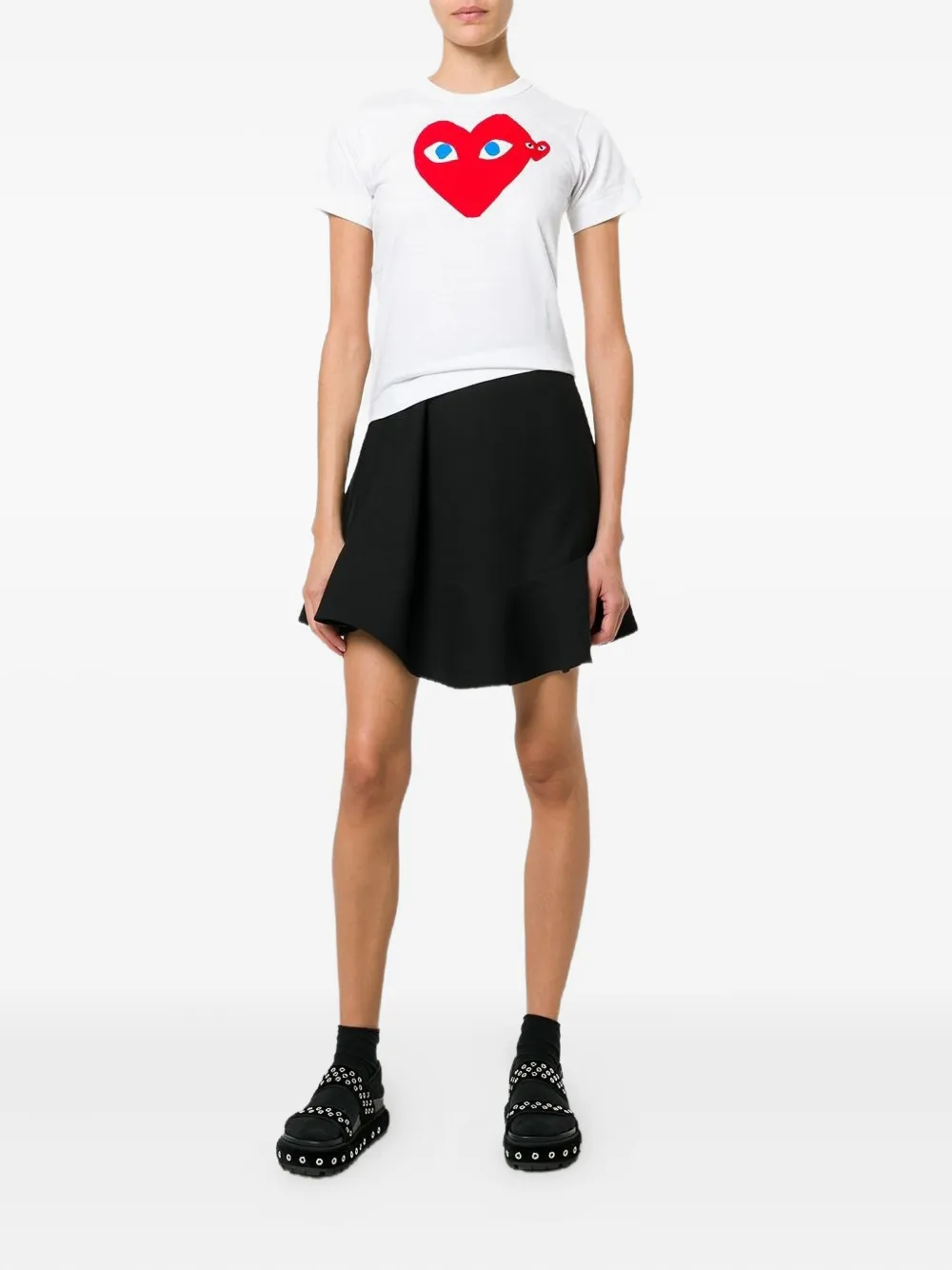 Comme Des Garçons Play Camiseta com estampa | Camisetas | Image 2