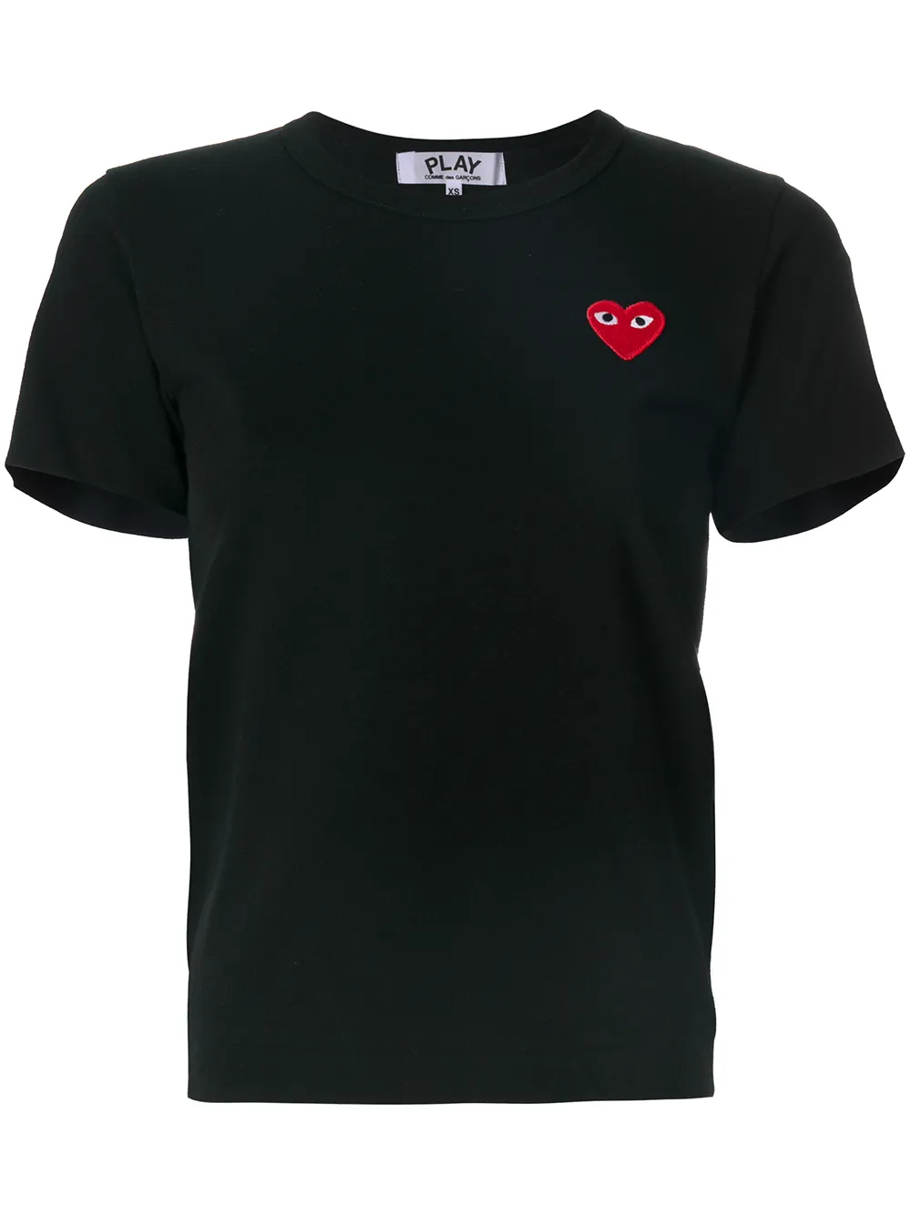 Image 1 of Comme Des Garçons Play playera con logo de corazón