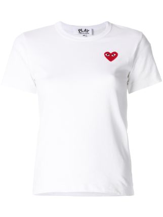 comme de garcon white shirt