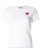 Image 1 of Comme Des Garçons Play heart logo T-shirt