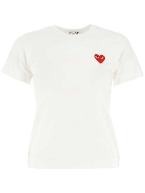 Comme Des Garçons Play heart-patch cotton T-shirt