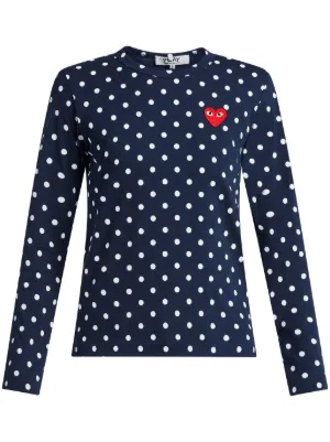 Comme Des Garçons Play ポルカドット Tシャツ 通販 - FARFETCH