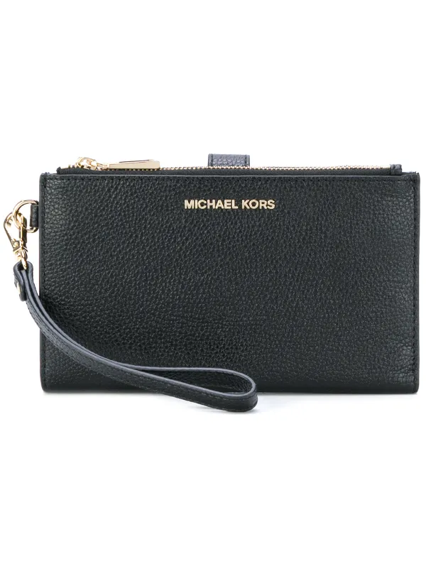 Michael kors black clutch on sale