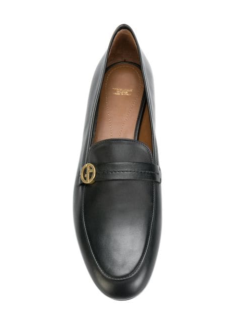 GIORGIO ARMANI Buckled Loafers | ModeSens