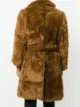 MP Massimo Piombo oversized eco-fur dressing gown style coat